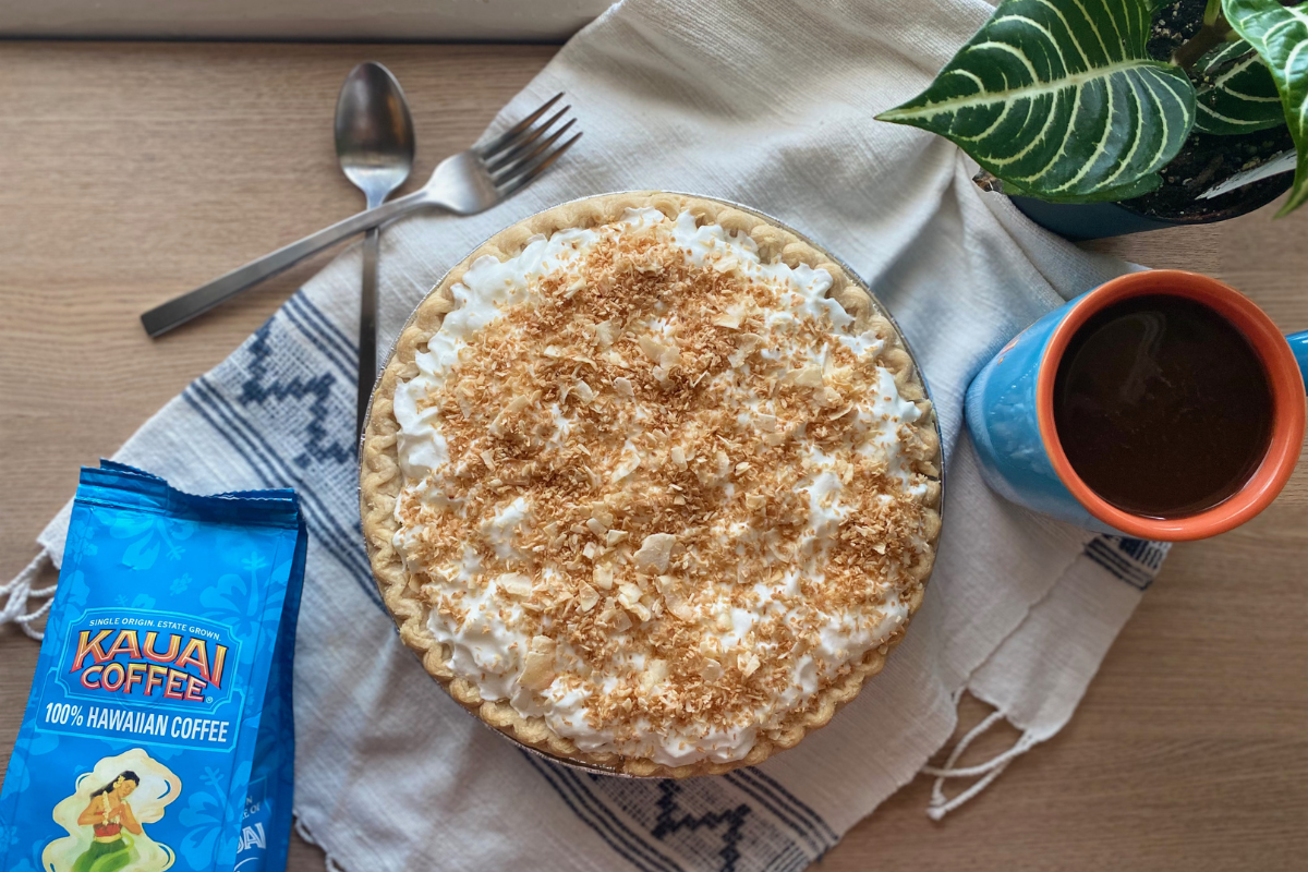 Kauai Haupia Pie Recipe Kauai Coffee