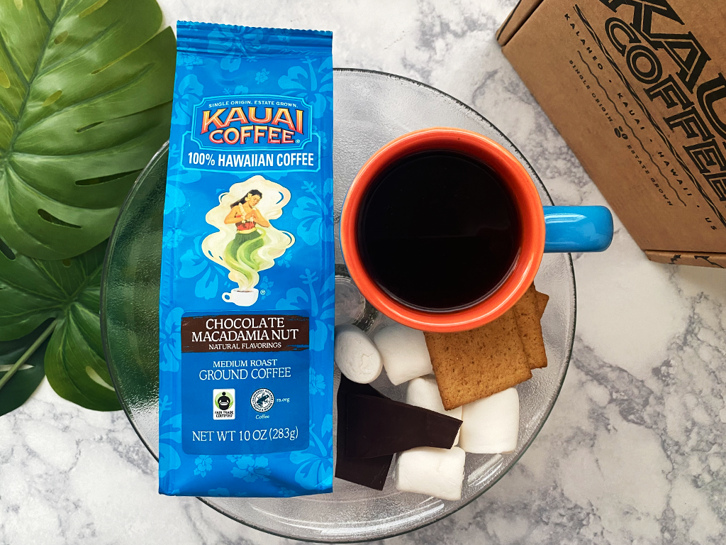 Chocolate Macadamia Nut S'mores Latte – Kauai Coffee