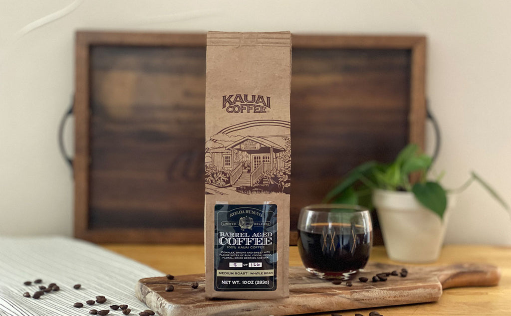 Rum Barrel Aged Kauai Coffee