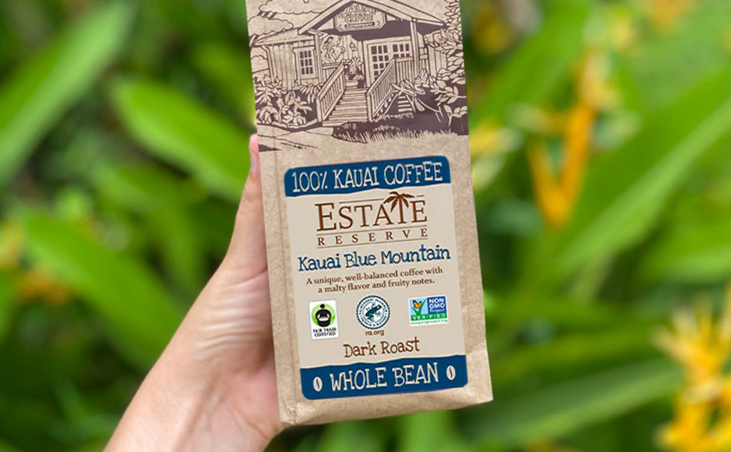 Kauai Blue Mountain Coffee, Blue Mountains of Jamaica
