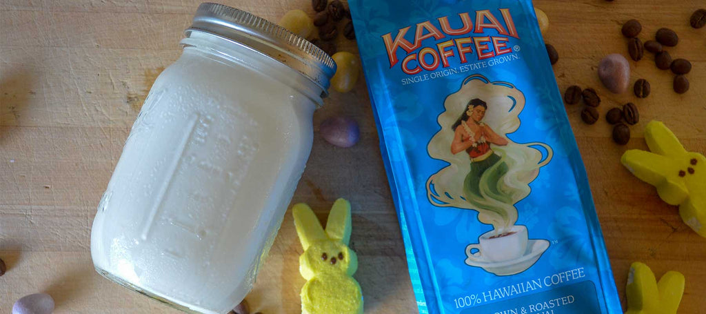 kauai coffee marshmallow coconut coffee creamer recipe, Kauai Coffee marshmallow coconut coffee creamer ingredients