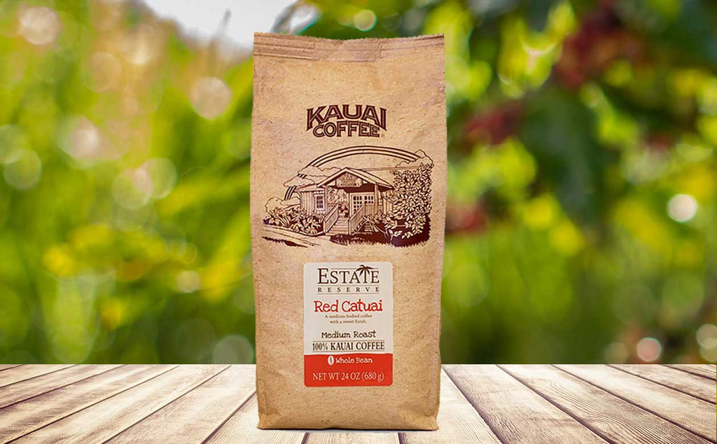 100% Kauai Coffee Red Catuai, kauai coffee and chocolate coconut muffin, , coffee and banana bread