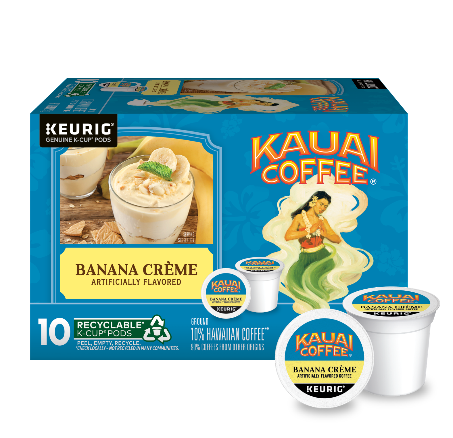 Banana Crème Flavor Keurig K-Cup® Pods – Kauai Coffee