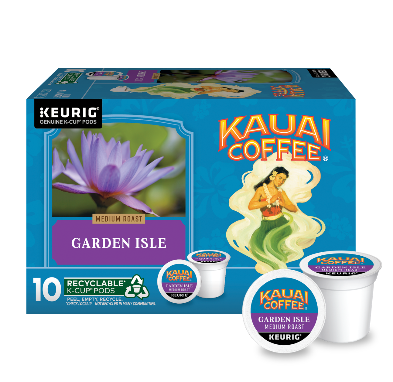 Garden Isle Keurig® K-Cup® Pods - Medium Roast – Kauai Coffee