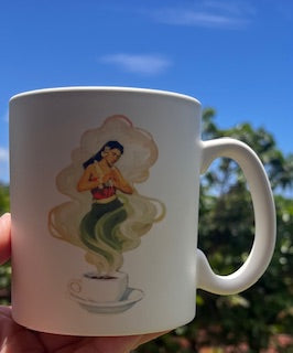 Hula Girl 18oz Mug – Kauai Coffee