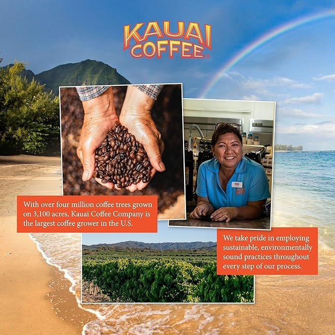 banana flavored coffee k cups Kauai Coffee Banana Creme, K-Cup Coffee Pods, 10 ct