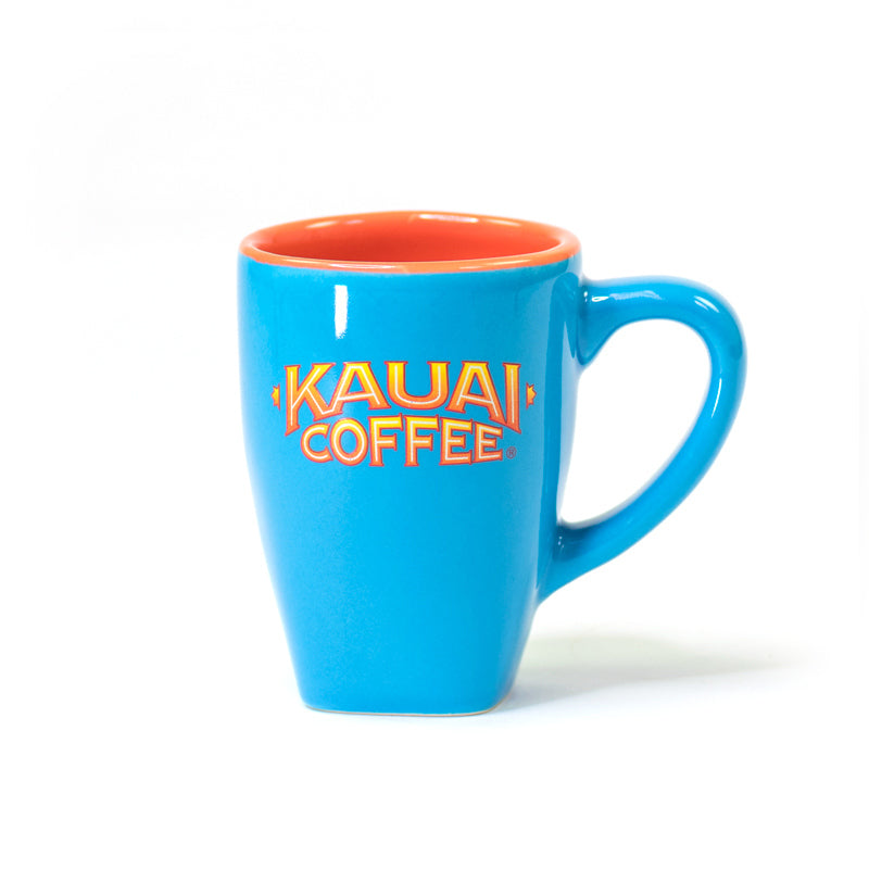 Kauai Coffee Blue Logo Mug