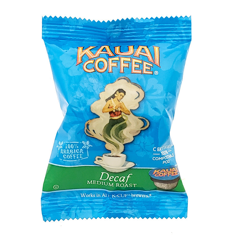 Keurig Decaf Coffee: DECAF 100% Kona Coffee Pods - Pooki's Mahi®