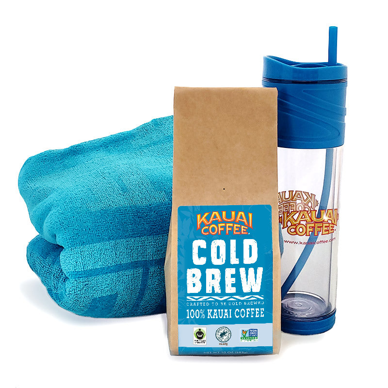 Cute Cold Brew Coffee Accessories Beach Towel