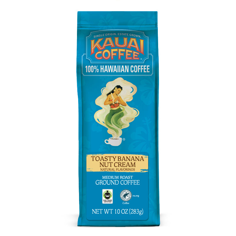 Hawaiian Toasty Banana Nut Cream - 100% Hawaiian – Kauai Coffee