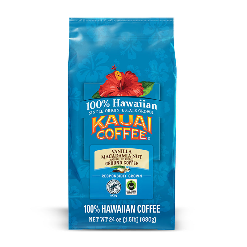 Vanilla Macadamia Nut - 100% Hawaiian – Kauai Coffee